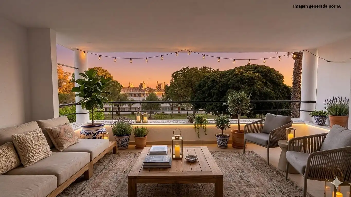 Terrace of Flat for rent in Puçol  with Air Conditioner, Private garden and Terrace