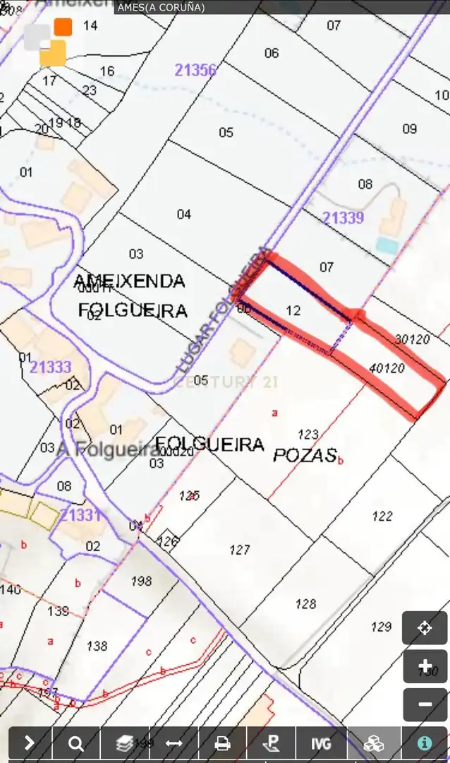 Terreny residencial en venda a Aldea Folgueira, Ames, Spain, imagen 2