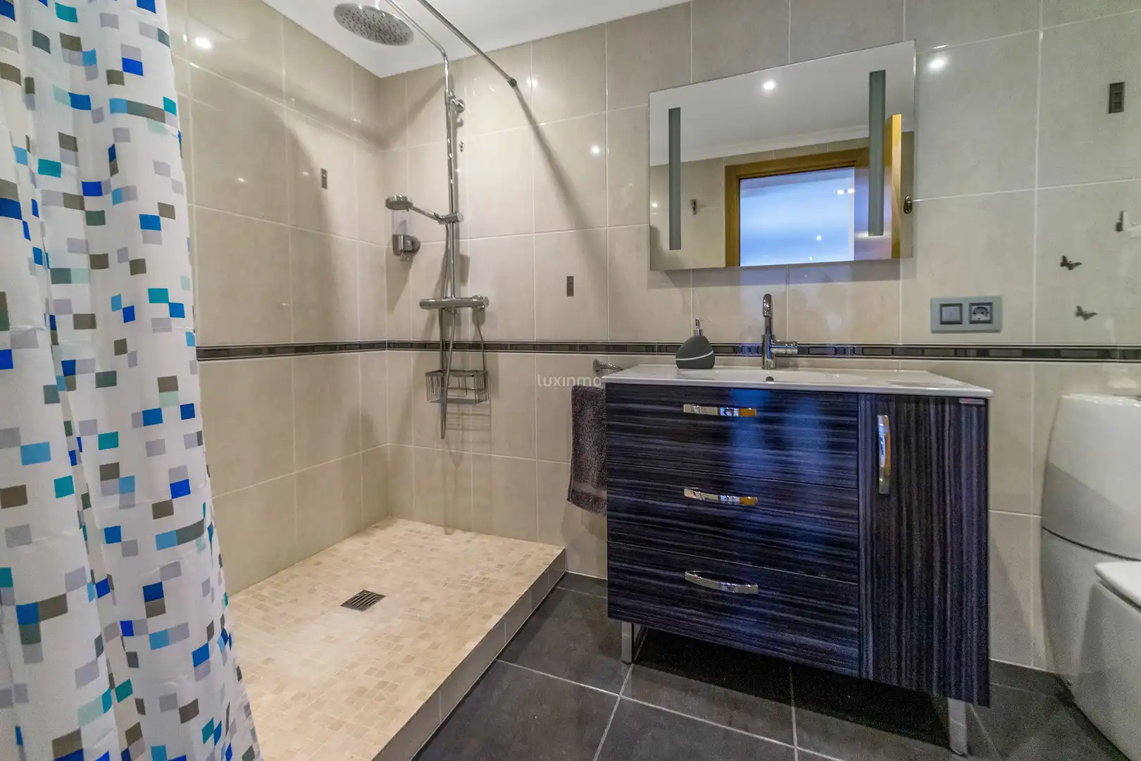 Baño de Casa o chalet en venta en Calpe / Calp con Aire acondicionado, Terraza y Trastero