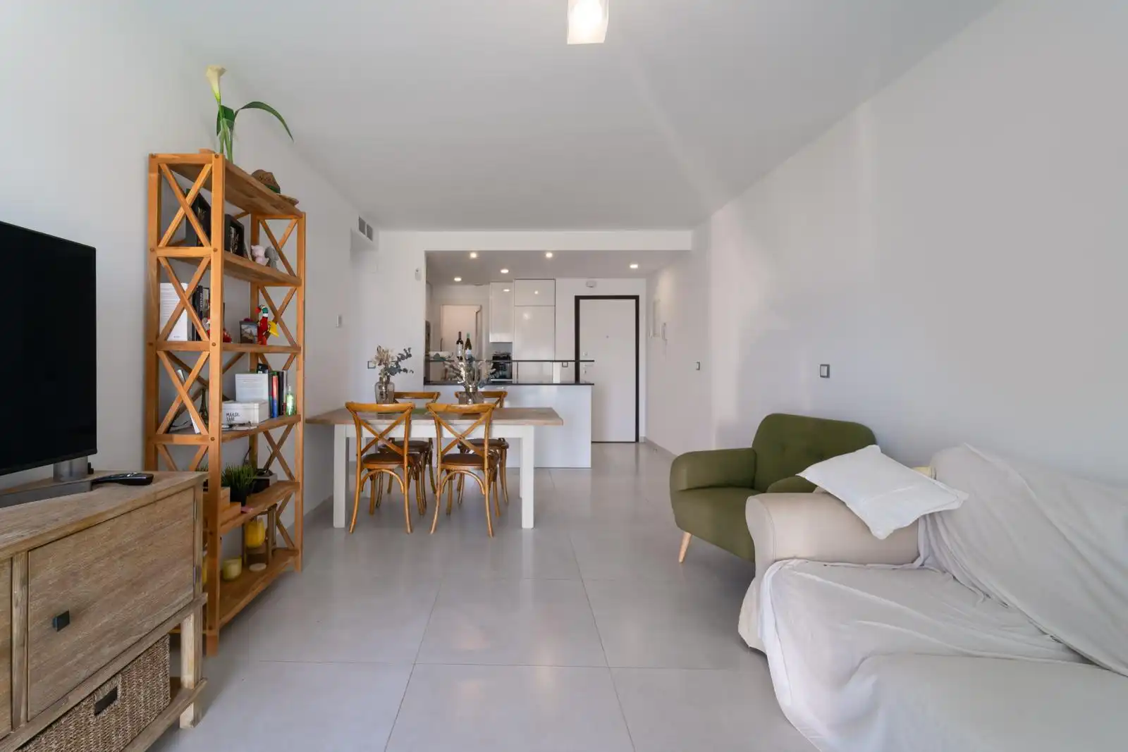 Sala d'estar de Planta baixa en venda en Elche / Elx amb Aire condicionat, Calefacció i Jardí privat