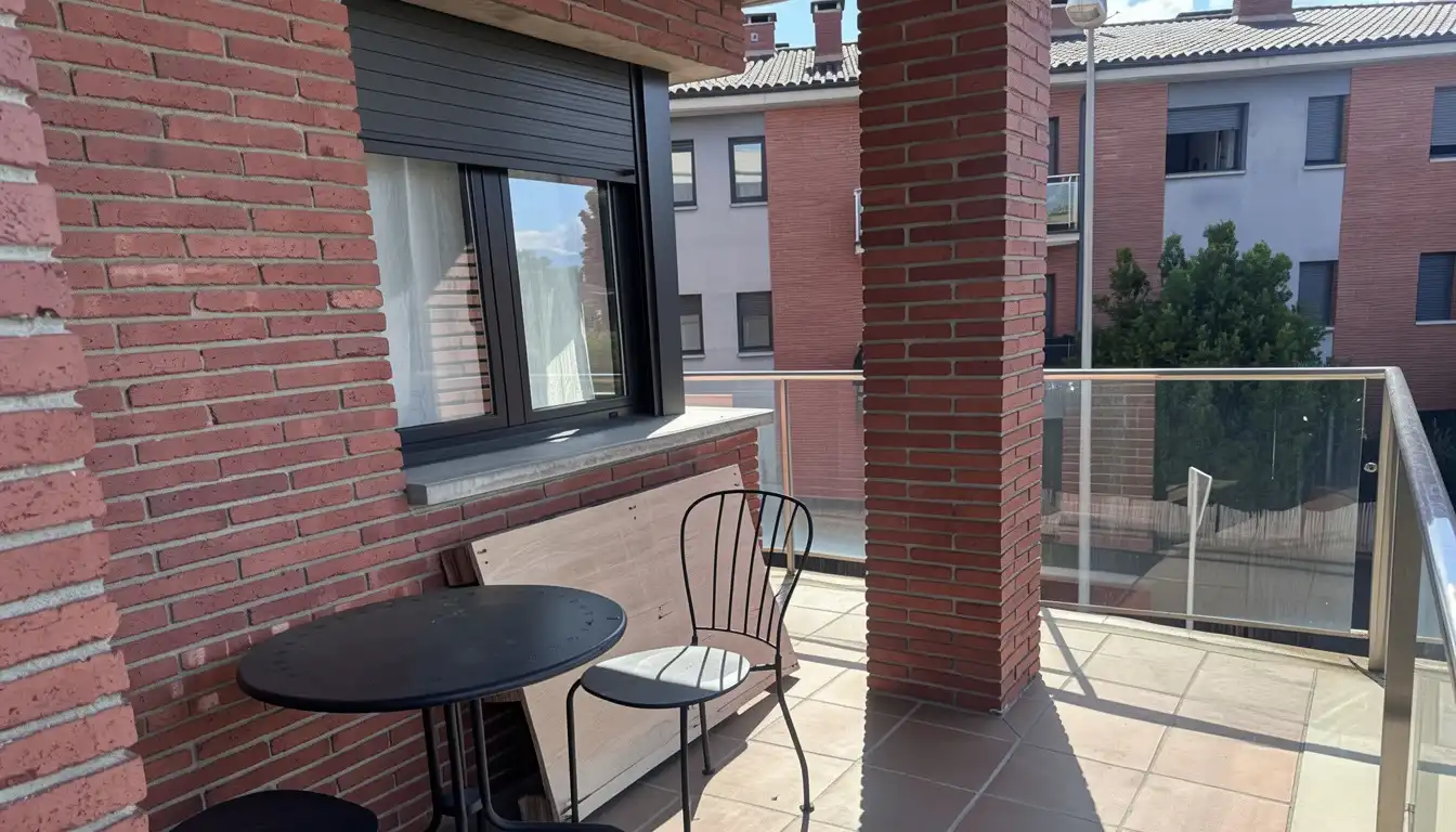 Terrasse von Wohnung zum Verkauf in Les Masies de Roda mit Heizung und Balkon