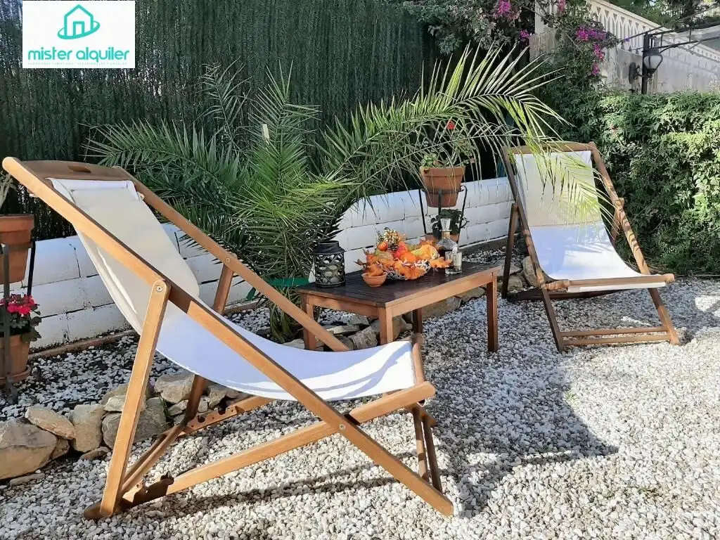 Terrassa de Casa o xalet de lloguer en El Campello amb Aire condicionat, Calefacció i Jardí privat