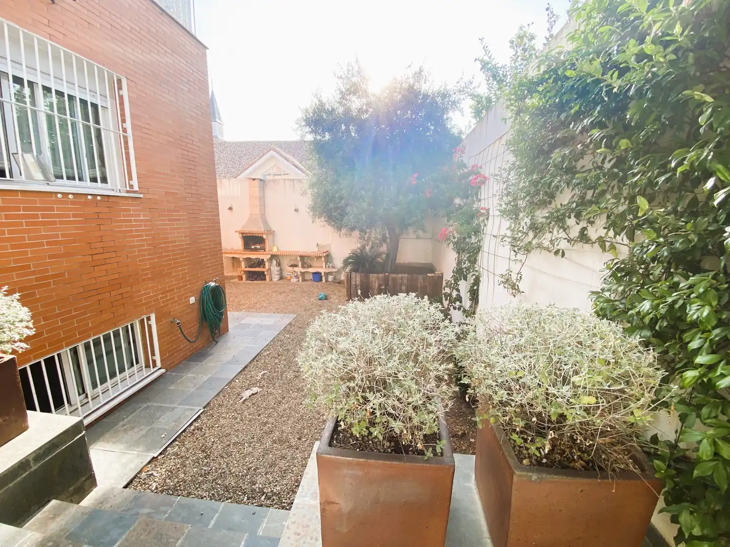 Jardín de Casa o chalet en venta en Dos Hermanas con Aire acondicionado, Jardín privado y Terraza