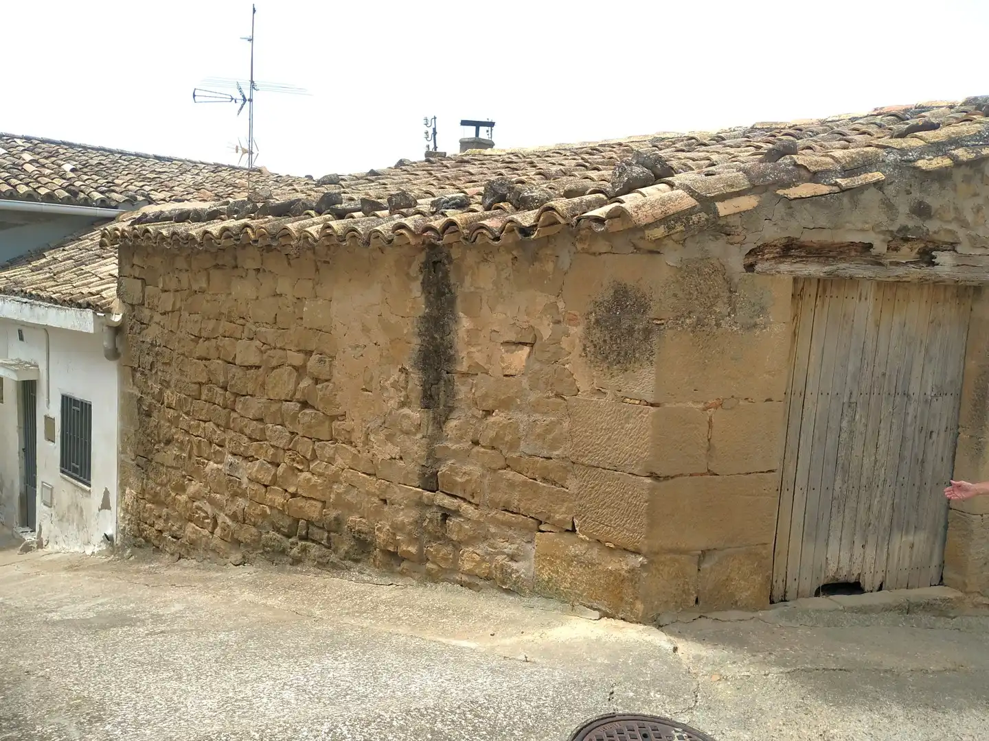Vista exterior de Casa o xalet en venda en Luna