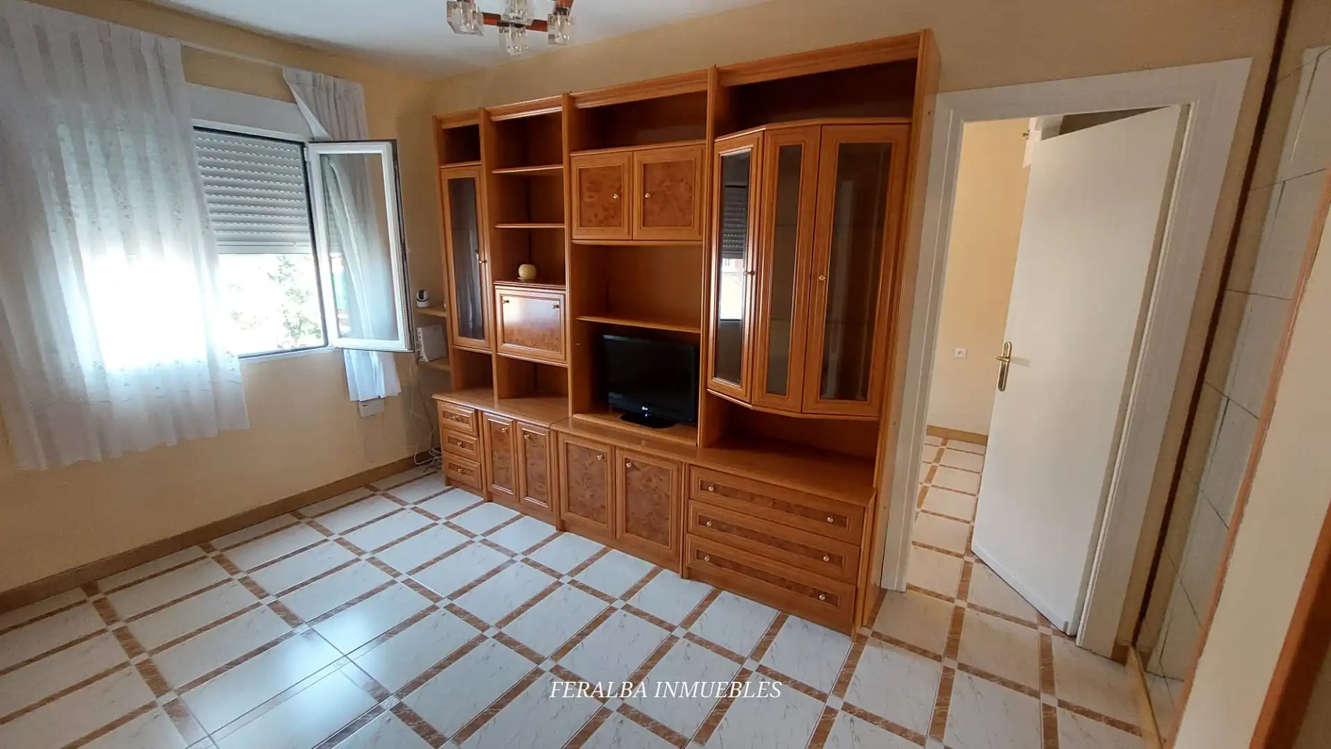 Wohnzimmer von Wohnung zum Verkauf in Madrid mit Klimaanlage, Heizung und Terrasse