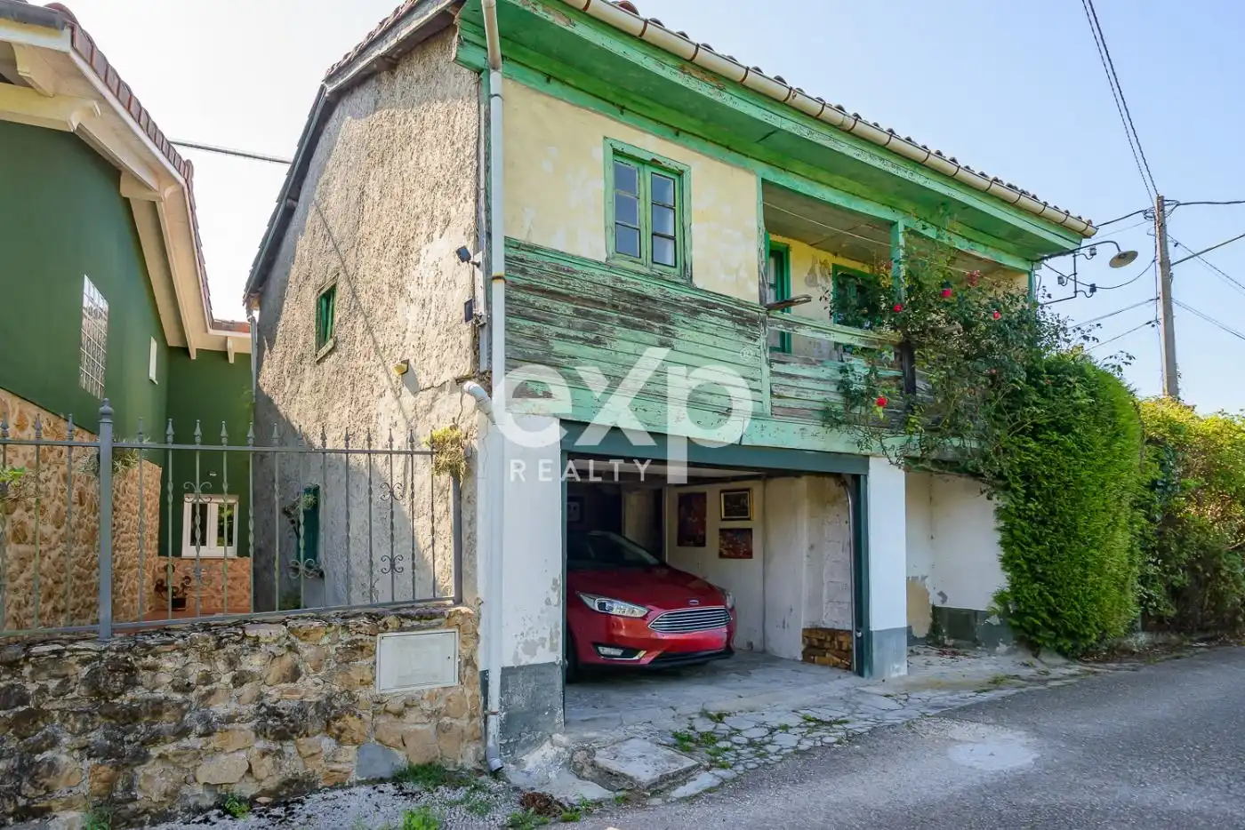 Exterior view of Houses for sale in Langreo  with Heating, Private garden and Swimming Pool