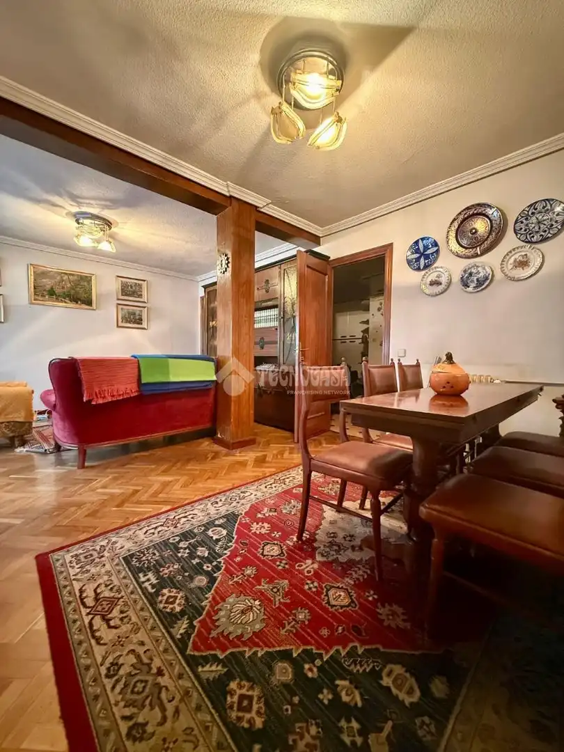 Dining room of Flat for sale in Madrid  with Heating, Parquet flooring and Terrace