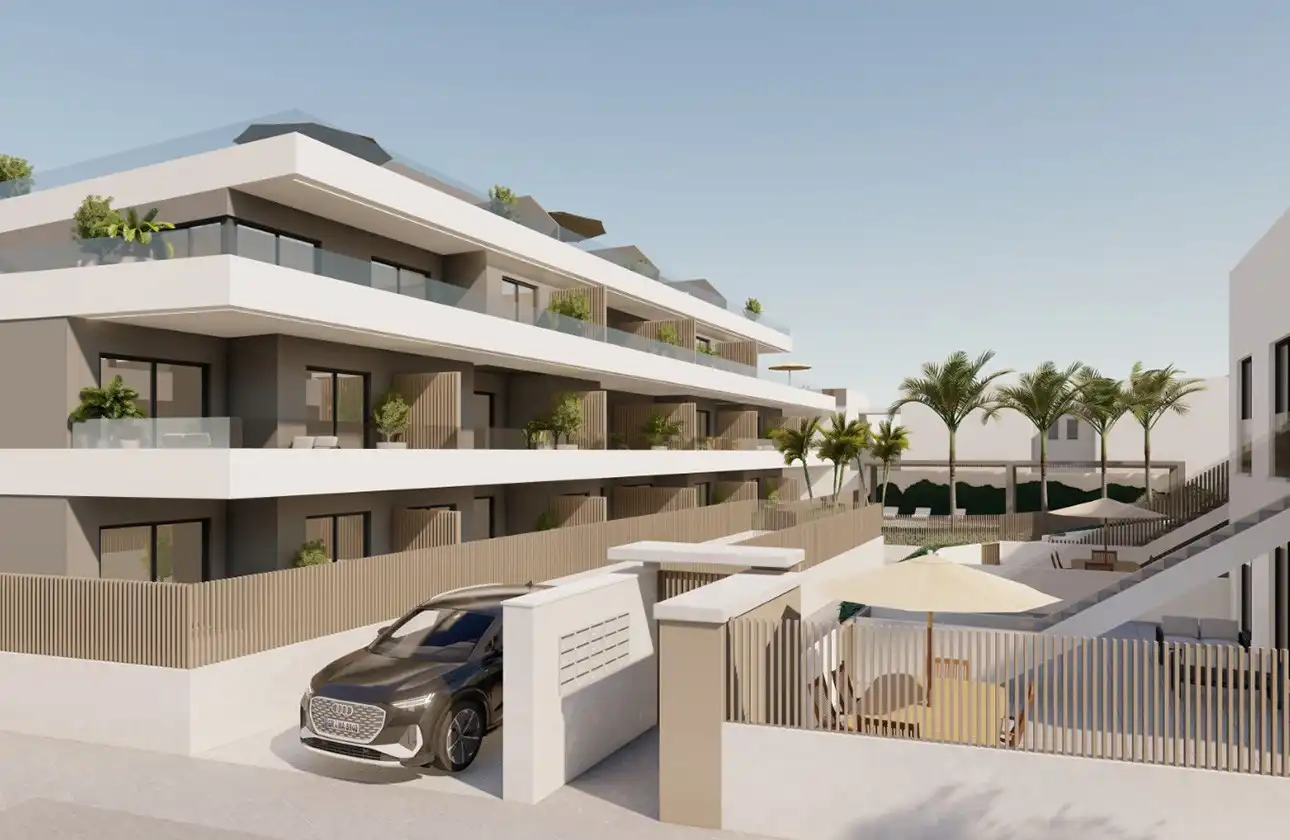 Vista exterior de Planta baja en venta en Pilar de la Horadada con Aire acondicionado, Calefacción y Terraza