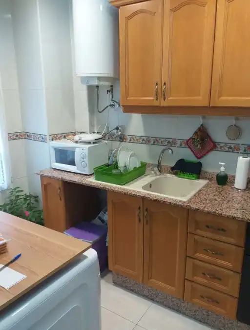 Cocina de Apartamento en venta en Biar con Aire acondicionado, Calefacción y Amueblado