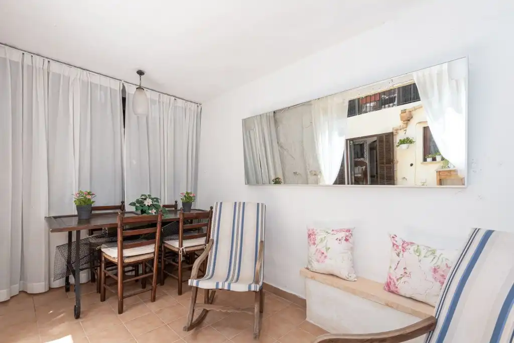 Esszimmer von Country house zum Verkauf in Pollença mit Klimaanlage, Terrasse und Möbliert
