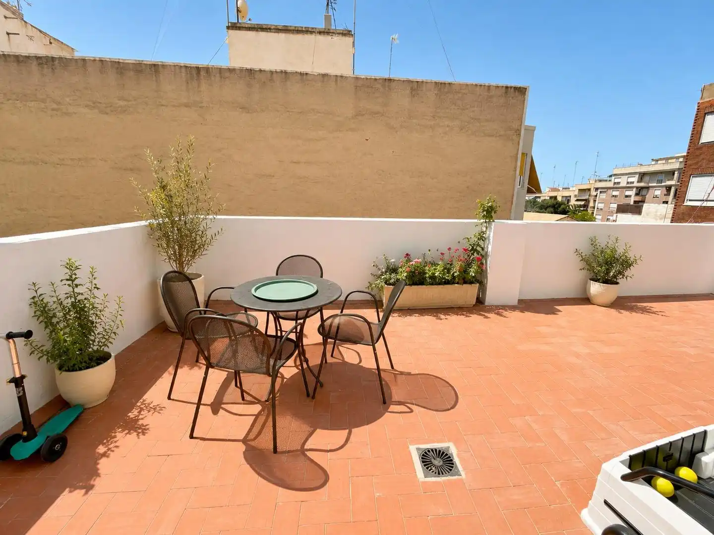 Terraza de Apartamento en venta en Elche / Elx con Aire acondicionado, Terraza y Trastero