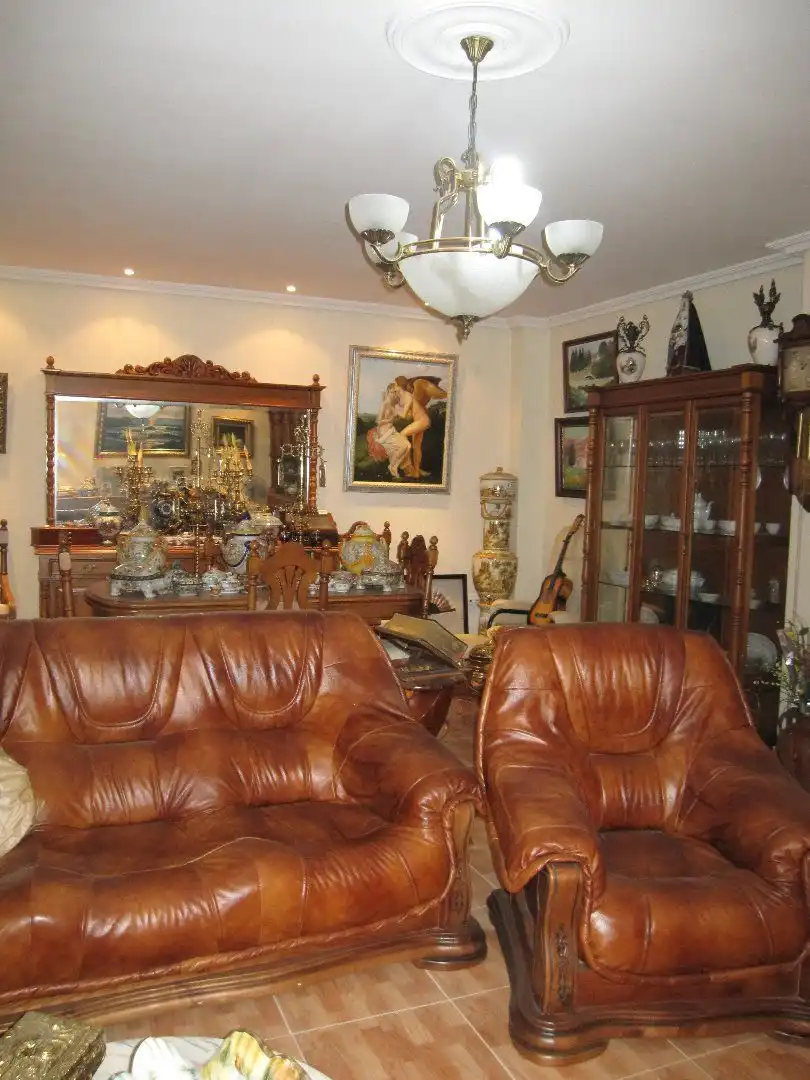 Sala d'estar de Casa o xalet en venda en Ciudad Real amb Aire condicionat, Terrassa i Forn