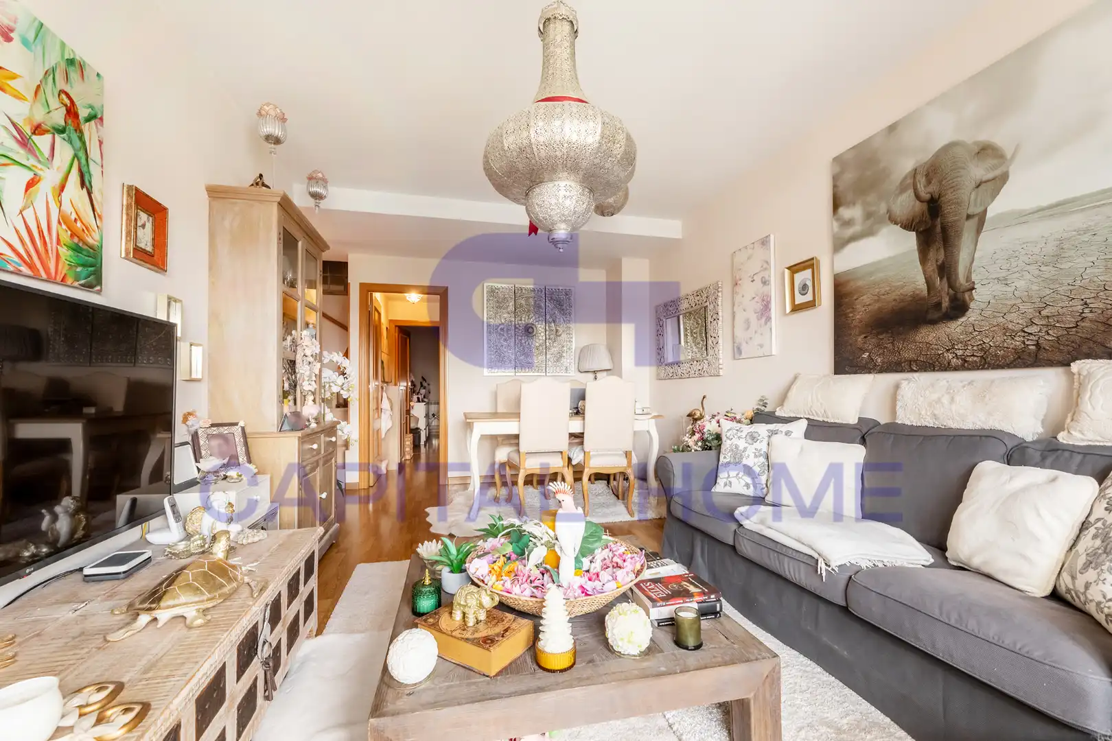 Sala de estar de Dúplex en venta en Navalcarnero con Aire acondicionado, Calefacción y Trastero