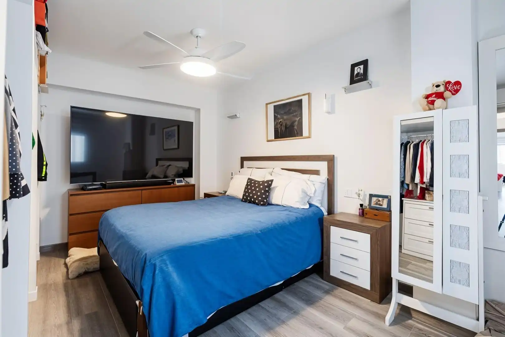 Bedroom of Flat for sale in  Palma de Mallorca  with Air Conditioner, Parquet flooring and Oven