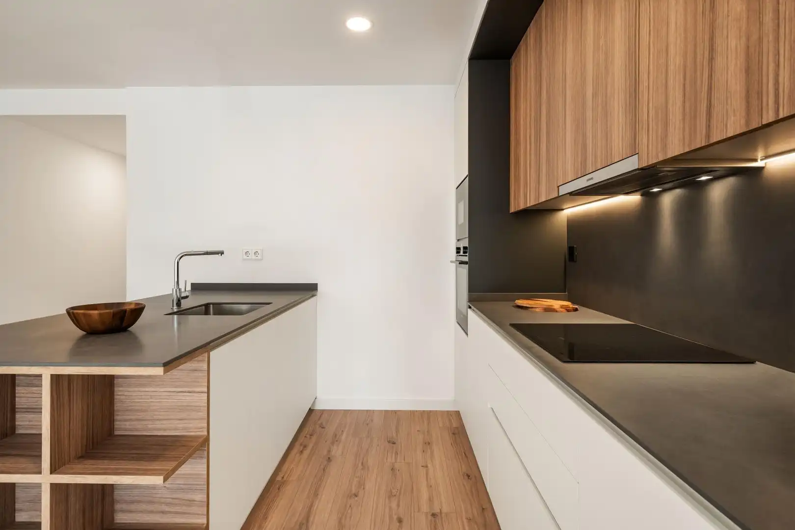 Cuina de Pis en venda en Badalona amb Aire condicionat, Parquet i Terrassa