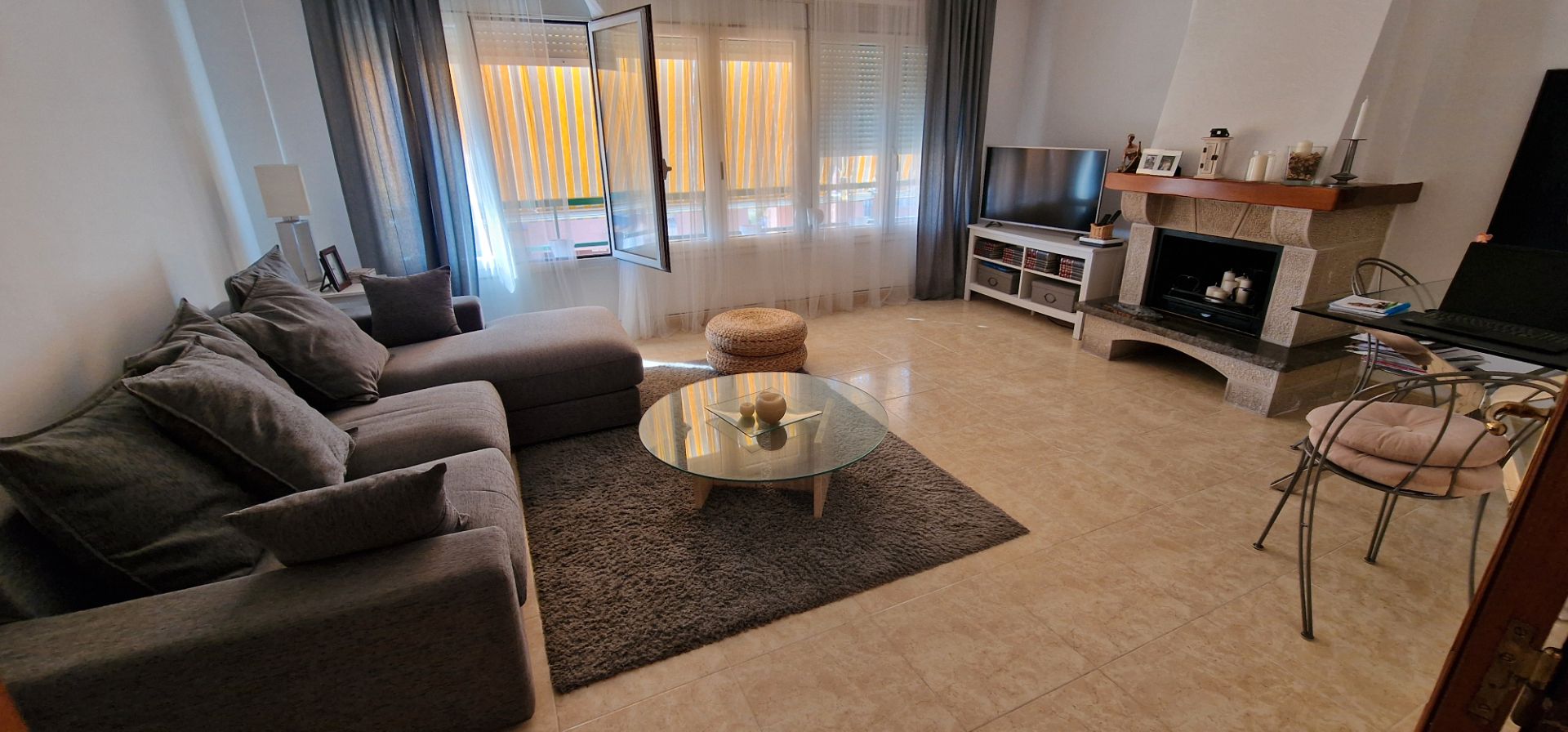 Living room of Attic for sale in Mataró  with Heating and Balcony