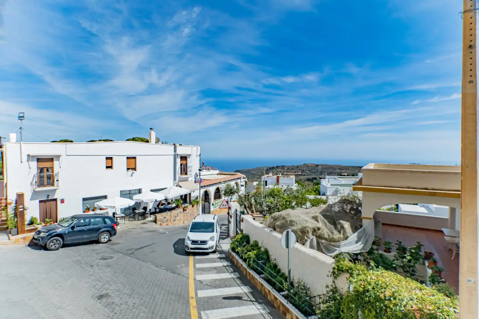 Vista exterior de Casa o xalet en venda en Felix amb Jardí privat, Piscina i Balcó