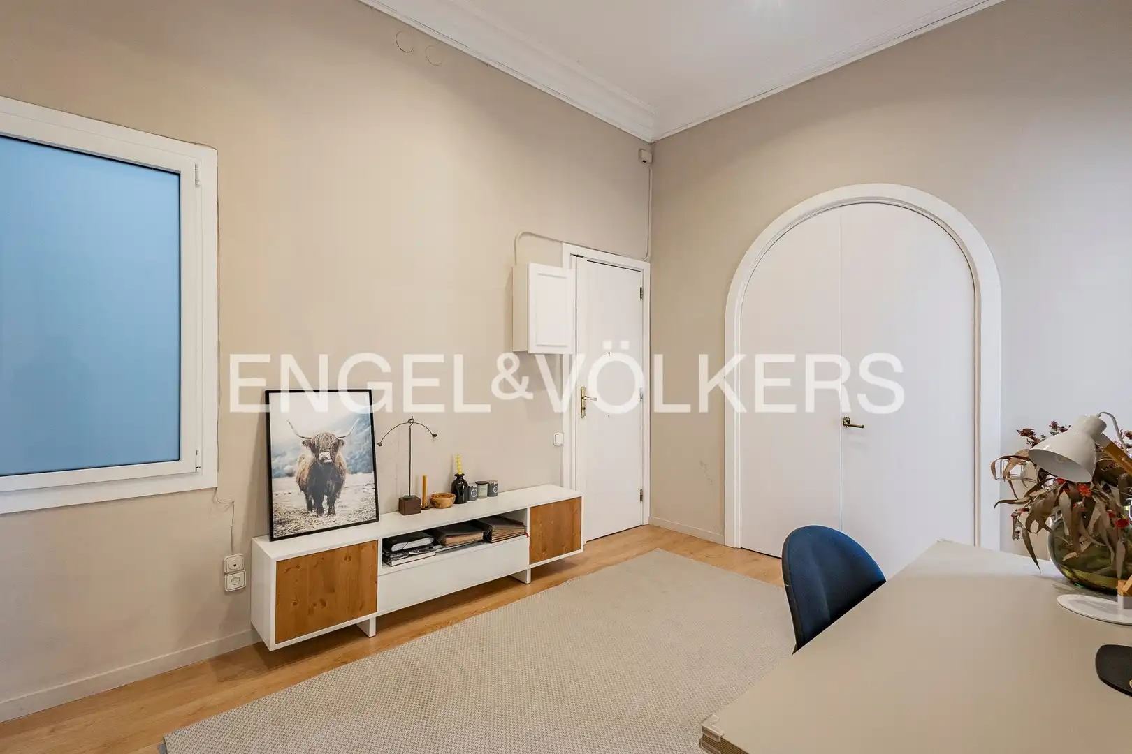 Sala de estar de Piso en venta en Barcelona con Calefacción y Terraza