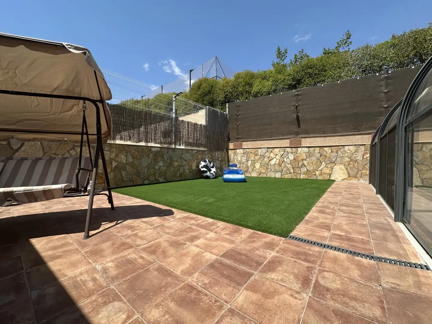 Terraza de Casa o chalet en venta en Almonacid de la Sierra con Aire acondicionado, Calefacción y Terraza
