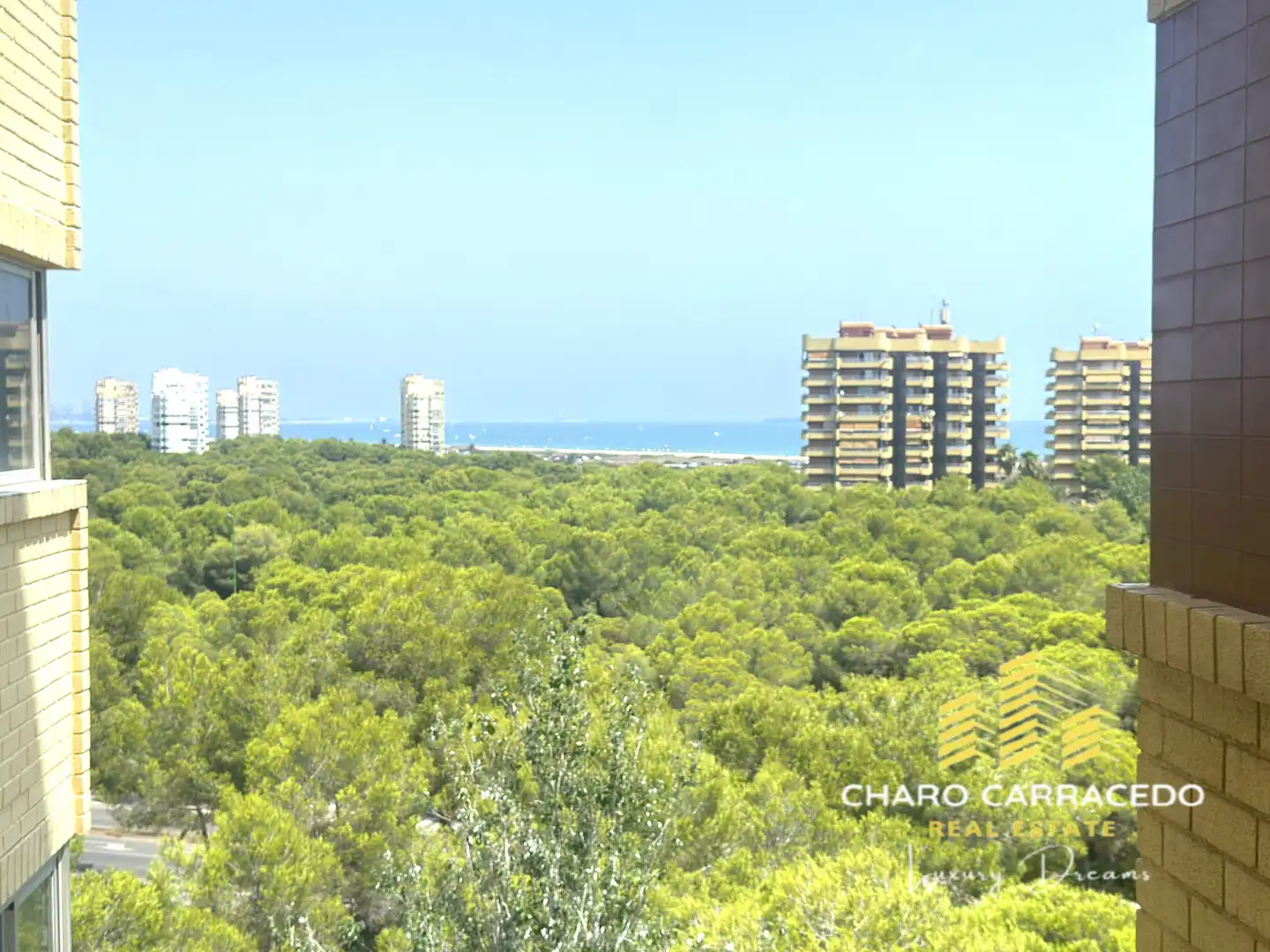 Vista exterior de Pis de lloguer en Valencia amb Aire condicionat, Jardí privat i Terrassa