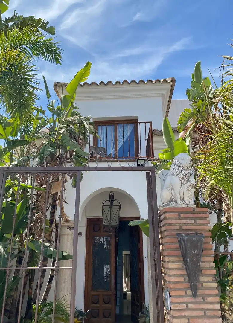Exterior view of Houses for rent in Marbella  with Furnished