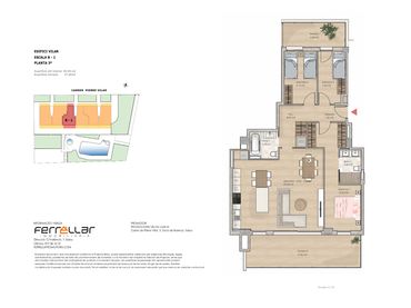 Piso de obra nueva con piscina en venta en Carrer de Pierre Vilar 3