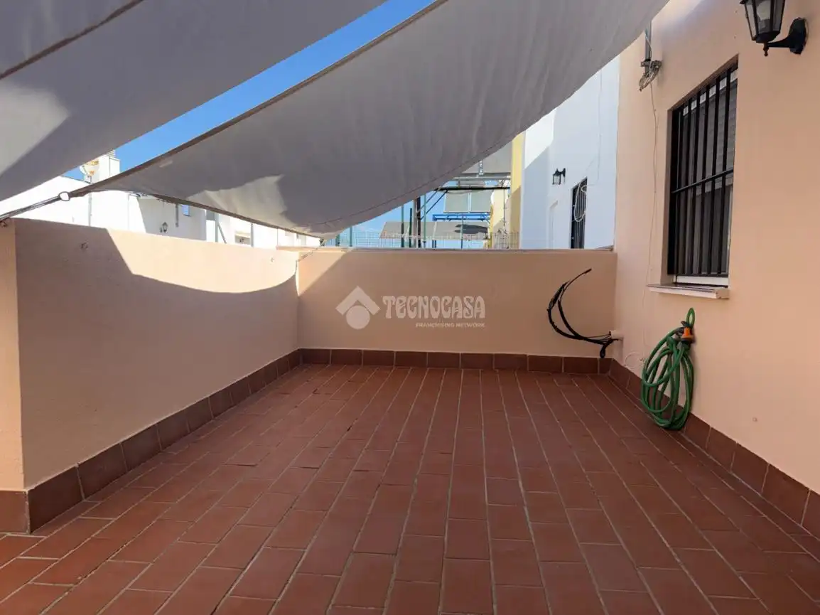 Terrace of Detached homes for sale in La Algaba  with Air Conditioner, Private garden and Terrace
