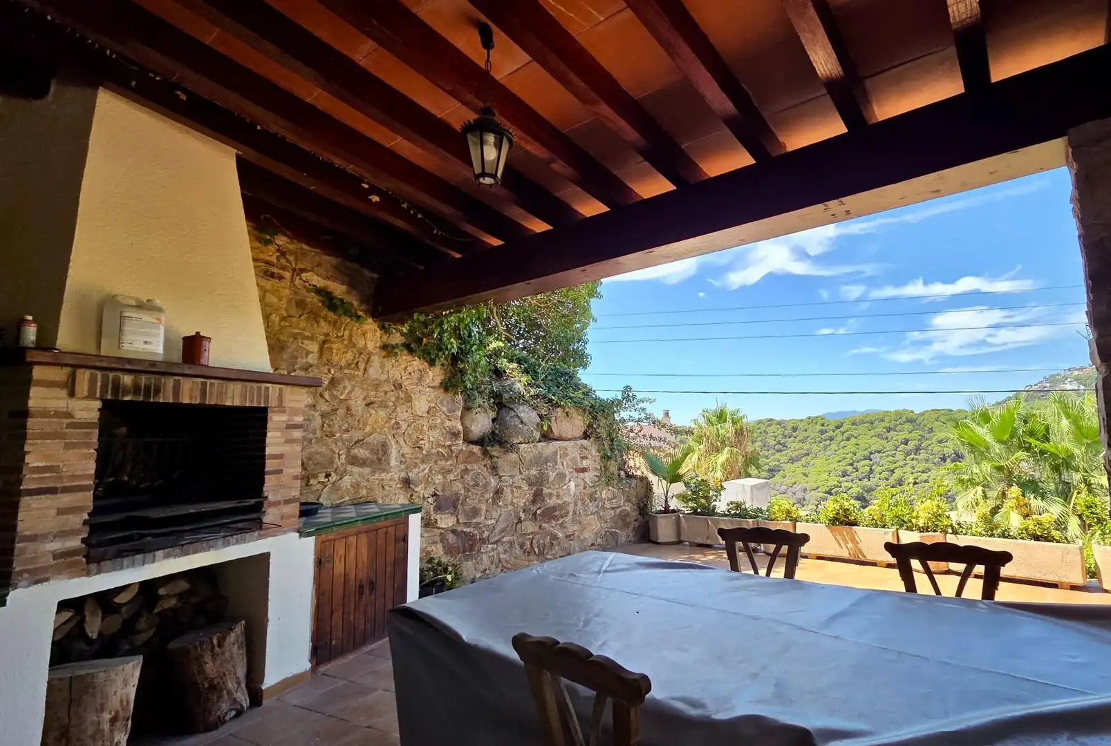Terrassa de Casa o xalet en venda en Lloret de Mar amb Aire condicionat, Calefacció i Jardí privat