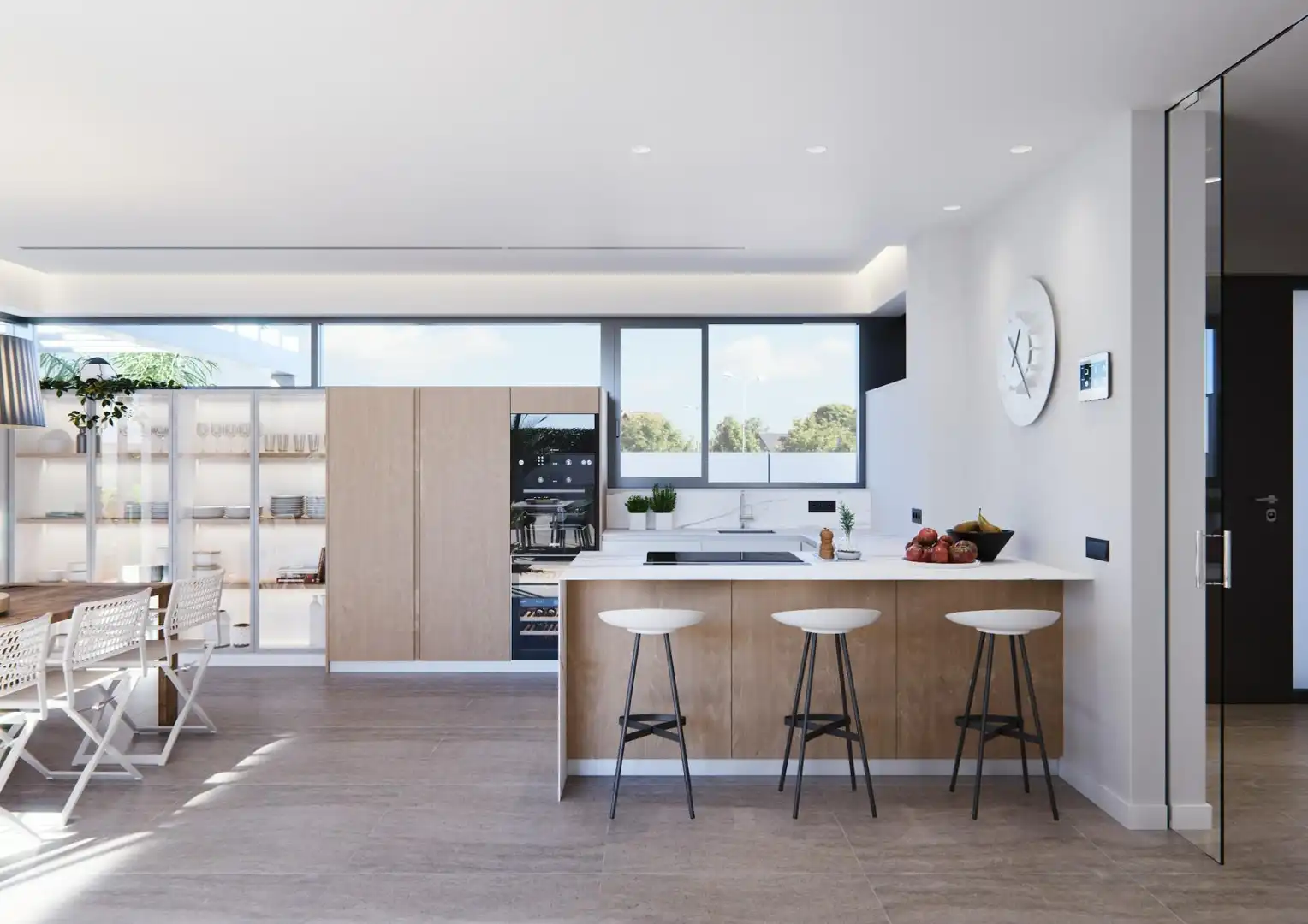 Cocina de Casa o chalet en venta en San Javier con Aire acondicionado, Calefacción y Jardín privado