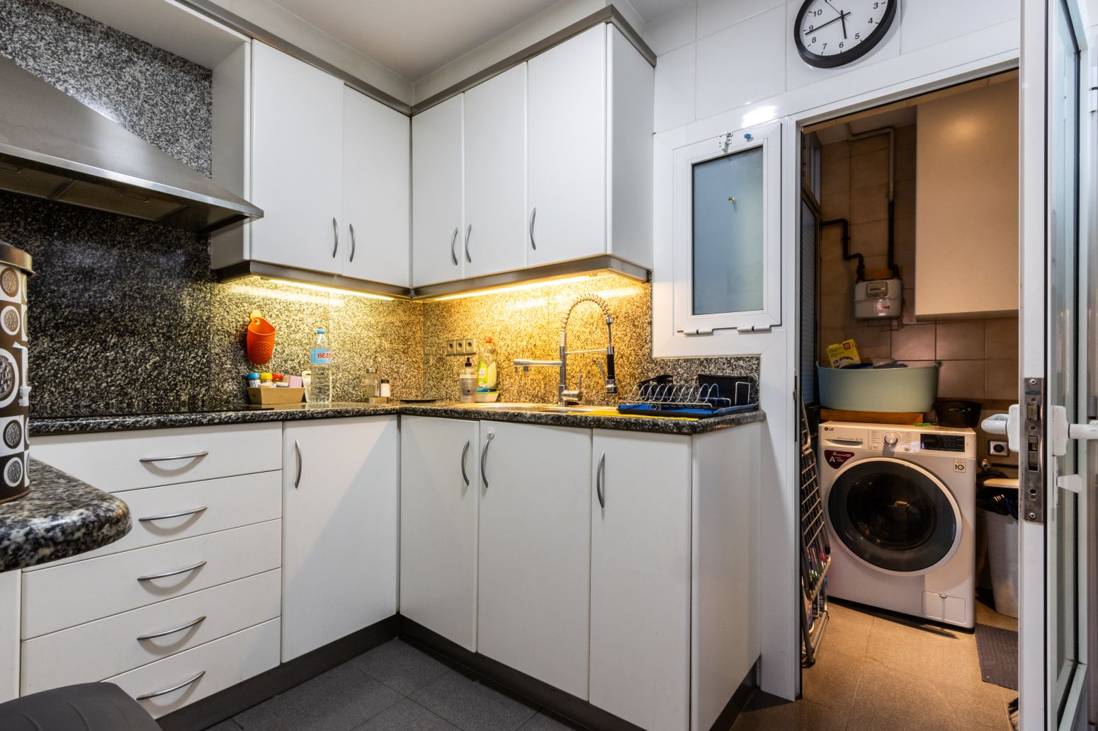 Cocina de Piso en venta en Terrassa con Calefacción, Parquet y Balcón