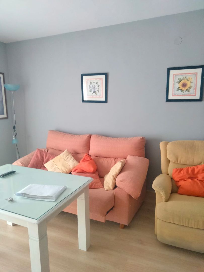 Sala de estar de Ático de alquiler en Peligros con Aire acondicionado y Amueblado