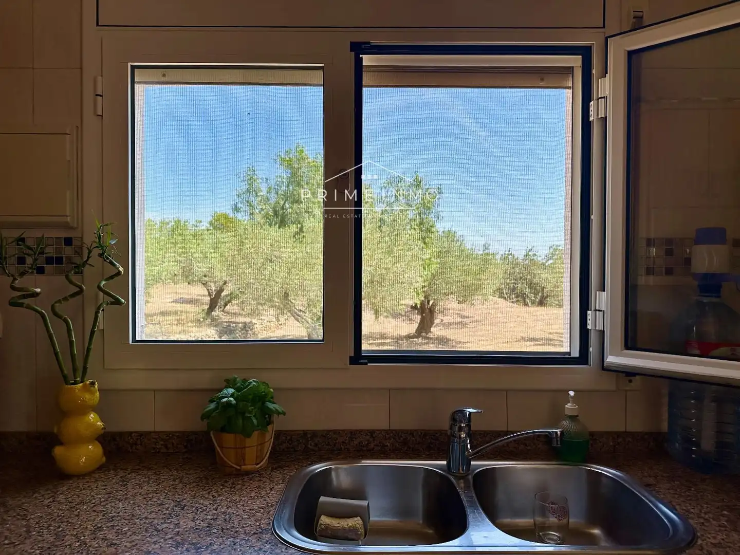 Cocina de Finca rústica en venta en L'Ampolla con Aire acondicionado, Calefacción y Terraza