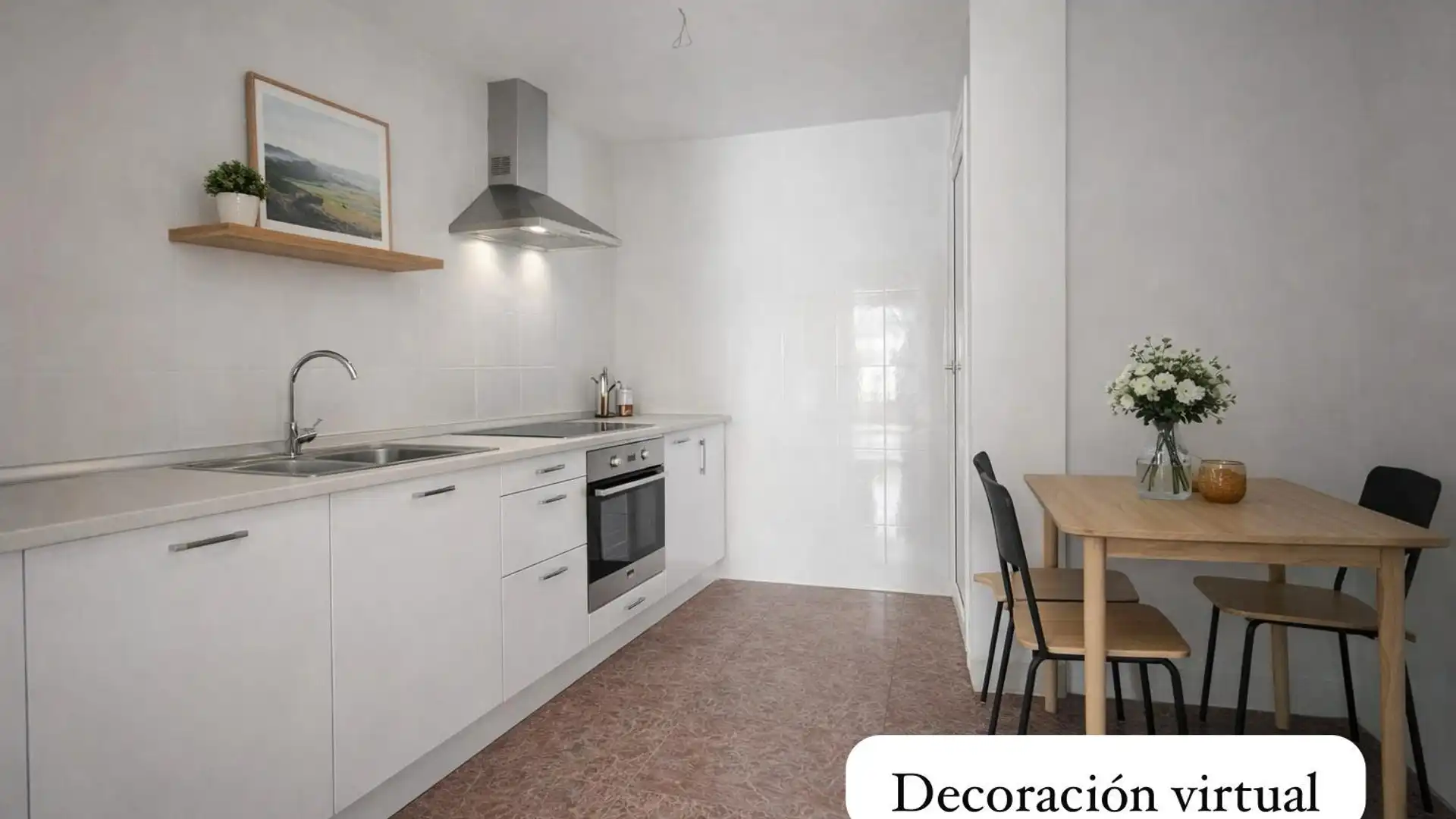 Kitchen of Flat for sale in Terrassa  with Heating and Terrace