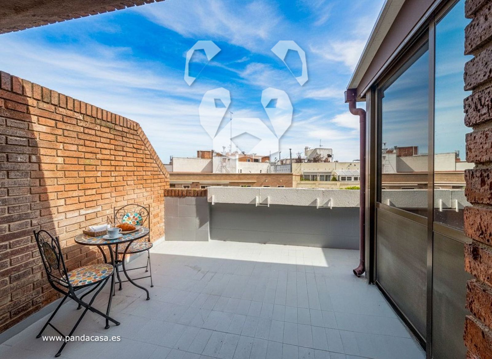 Terrace of Attic to rent in  Madrid Capital  with Air Conditioner, Heating and Terrace