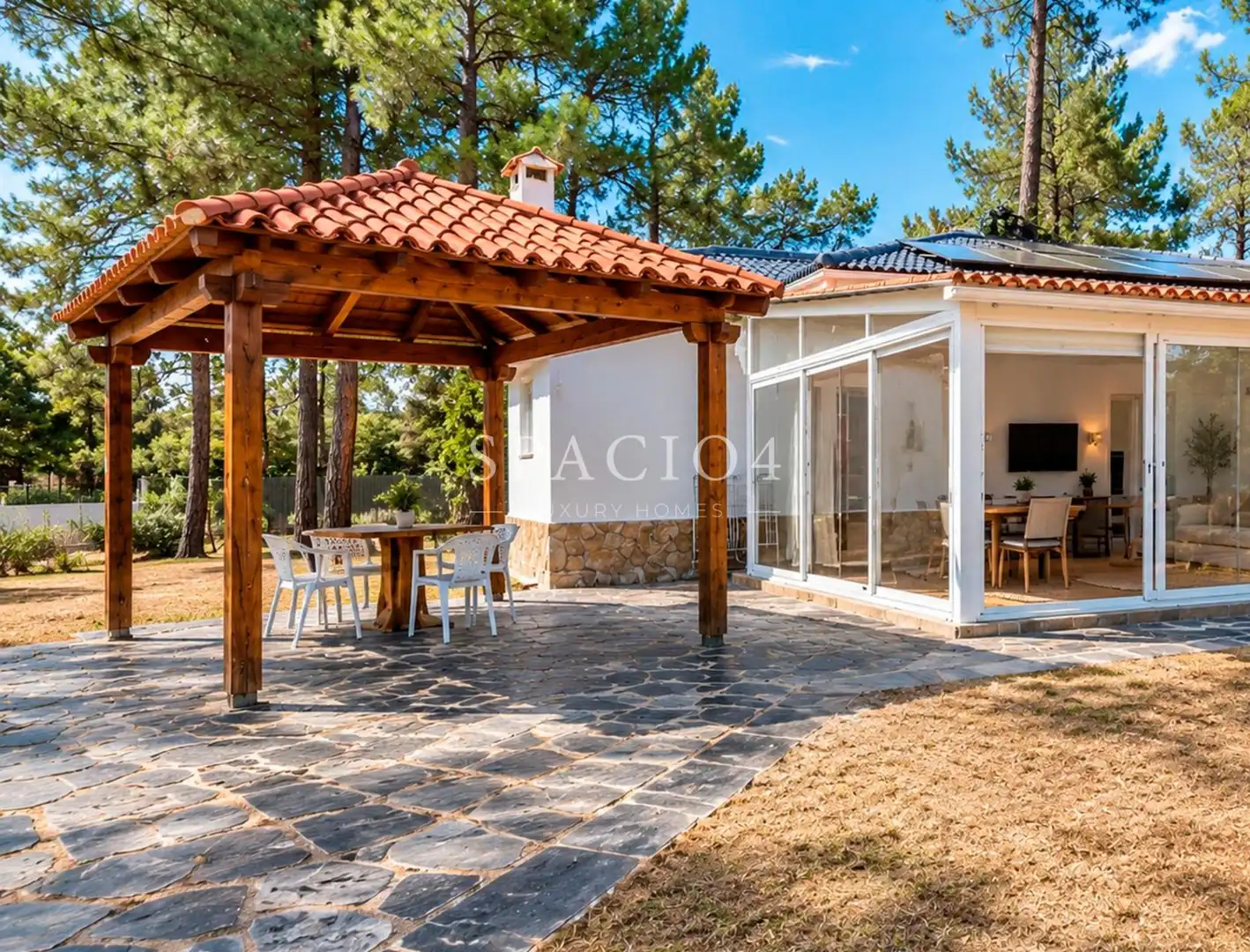 Terraza de Casa o chalet en venta en Marugán, Segovia