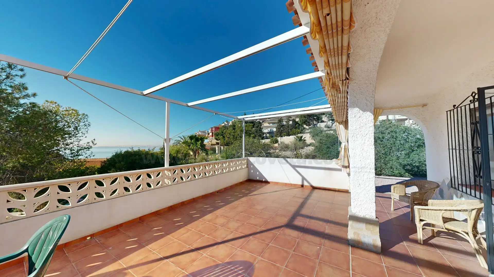 Terrace of Houses for sale in El Campello  with Private garden, Terrace and Swimming Pool