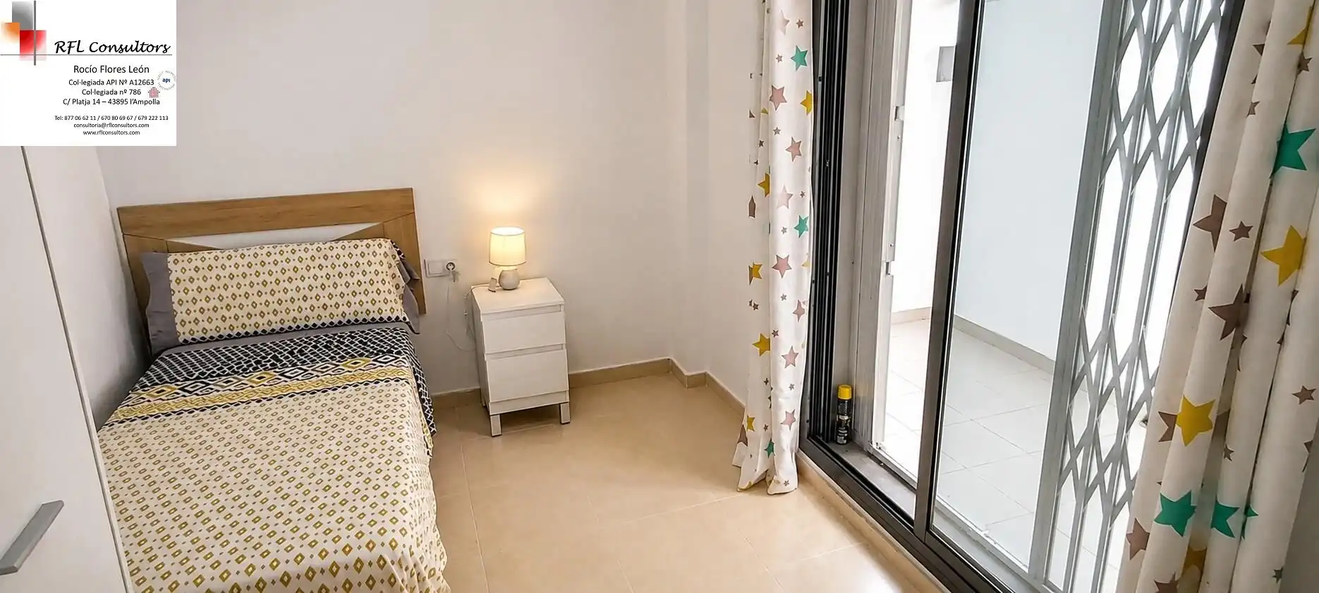 Bedroom of Apartments for rent in Torreblanca  with Air Conditioner, Heating and Terrace