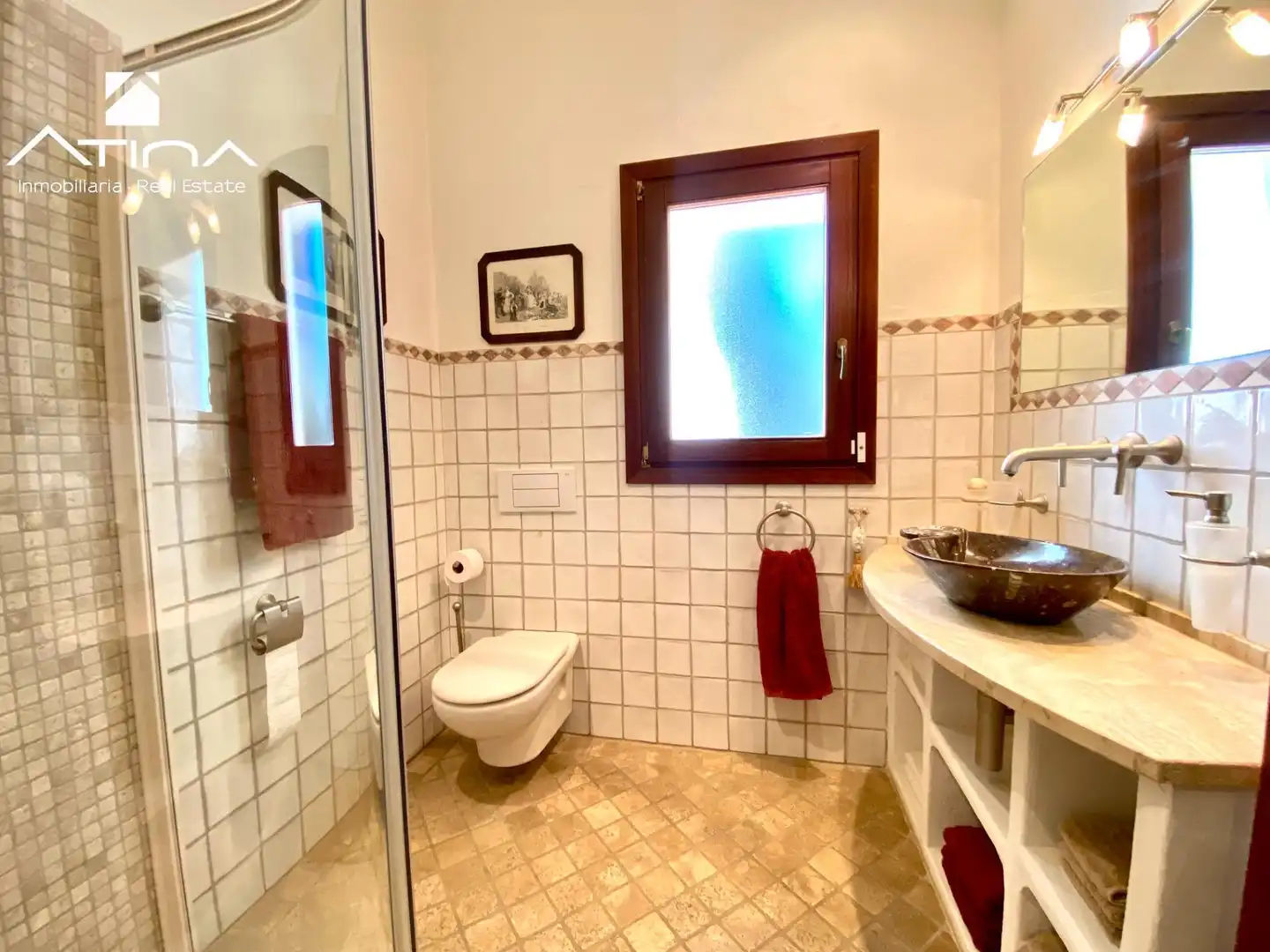 Bathroom of Houses for sale in Jávea / Xàbia  with Air Conditioner, Private garden and Terrace