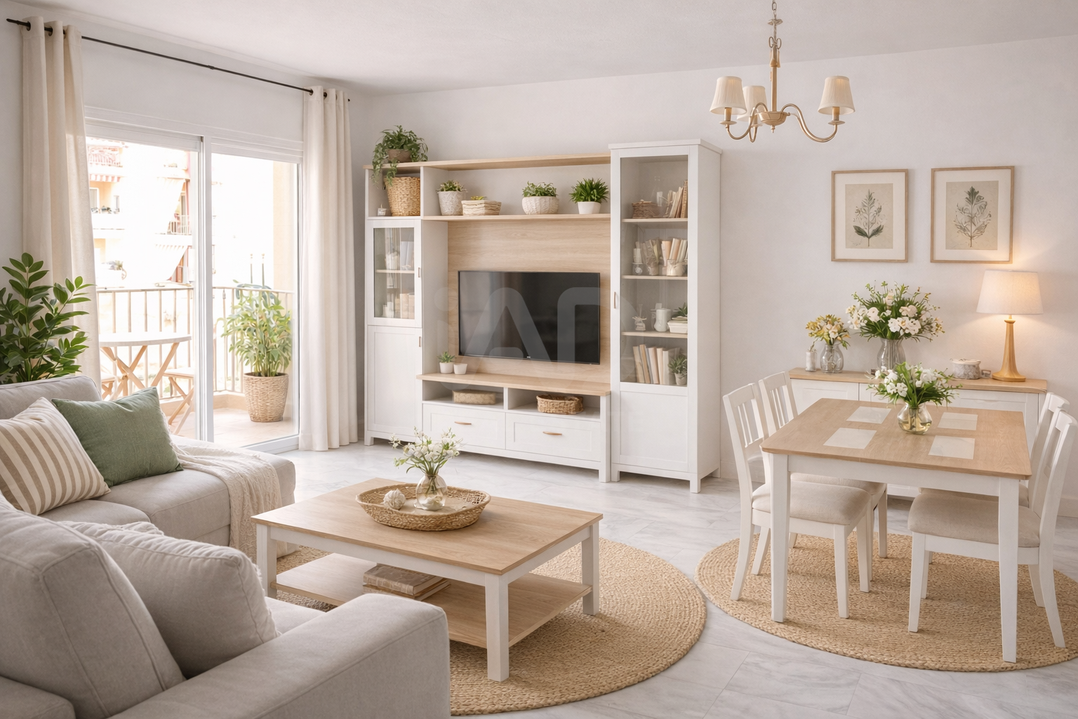 Living room of Flat for sale in Estepona