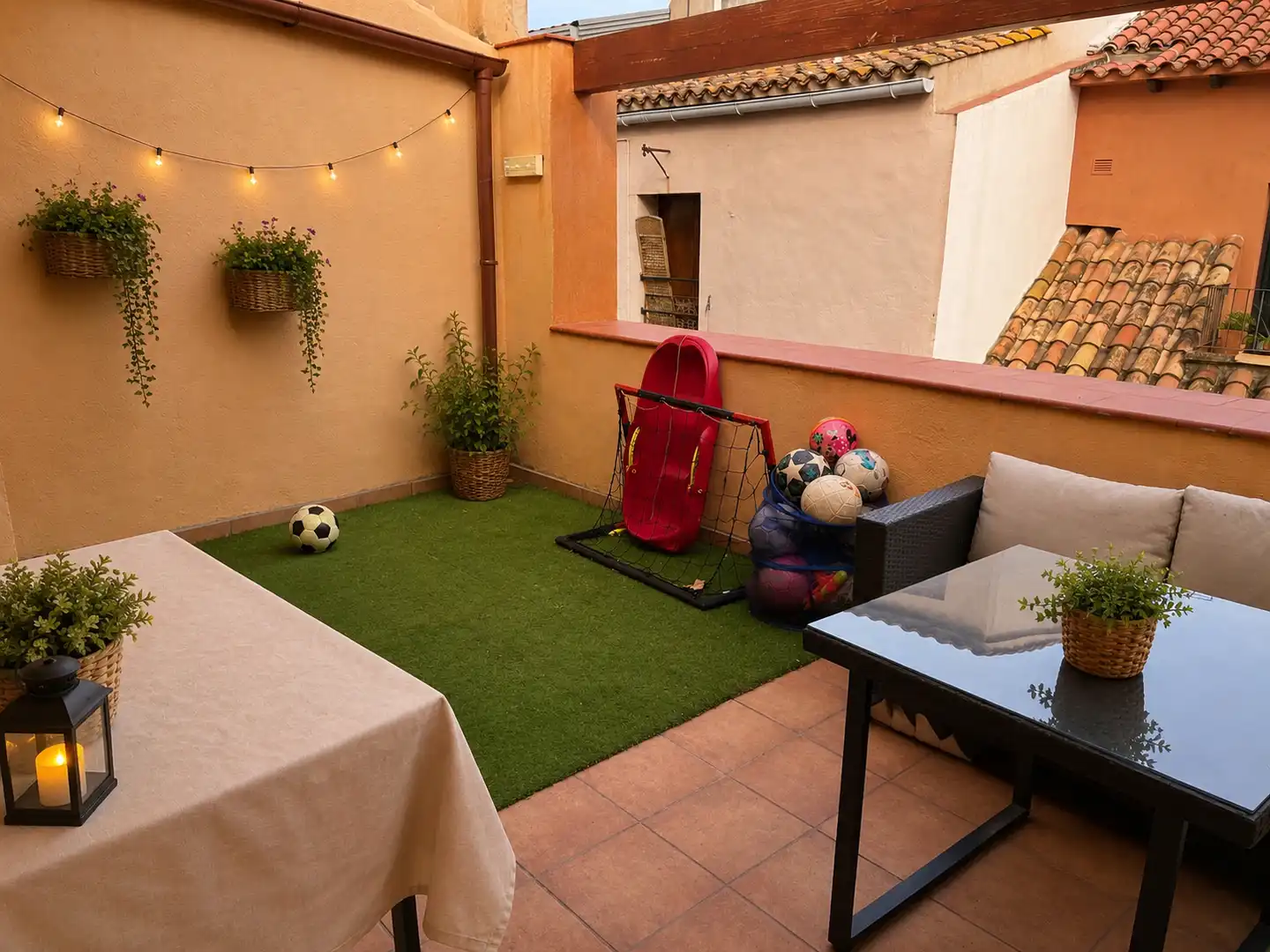 Terrasse von Haus oder Chalet zum Verkauf in Vilassar de Dalt mit Terrasse und Ofen