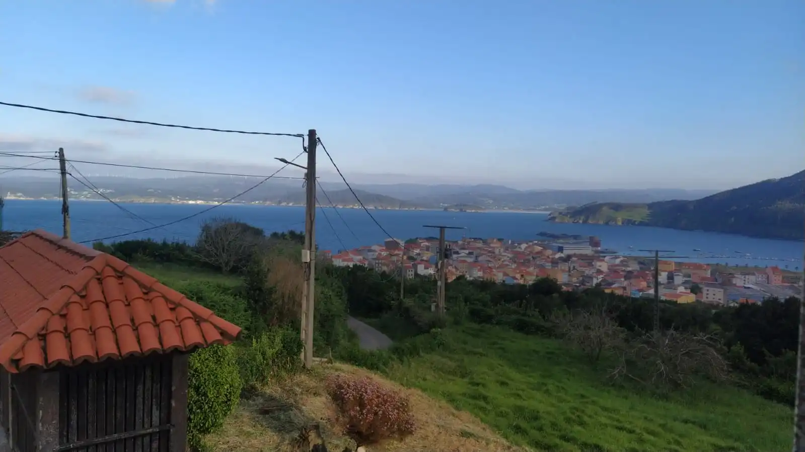Vista exterior de Casa o chalet en venta en Cariño con Jardín privado, Parquet y Terraza