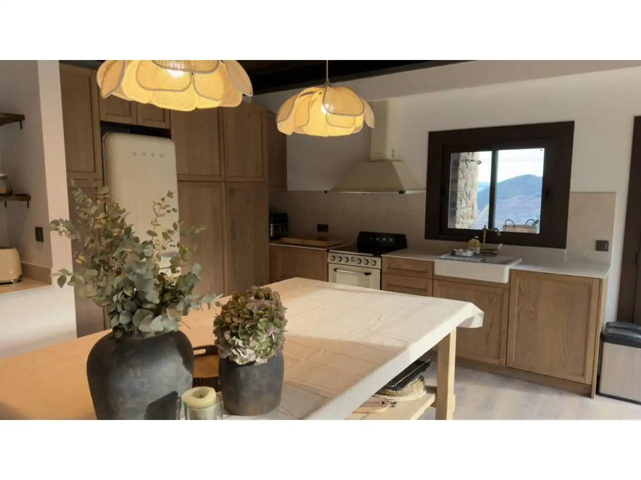 Kitchen of Houses for sale in Montellà i Martinet  with Heating, Private garden and Parquet flooring