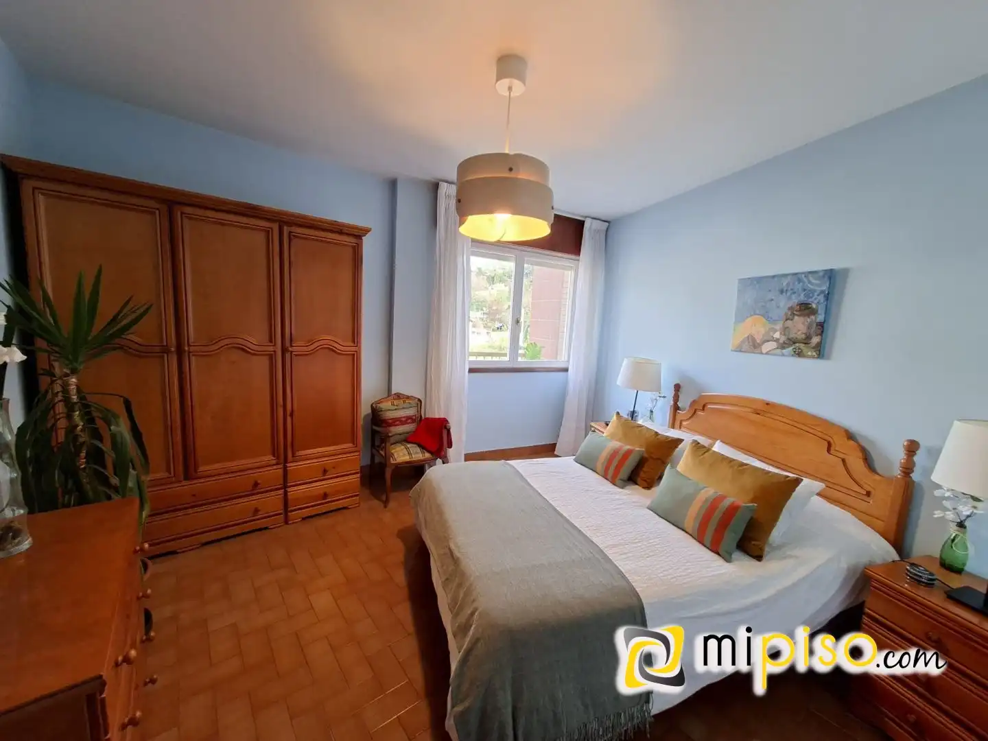 Schlafzimmer von Wohnung zur Miete in Laredo mit Terrasse und Möbliert