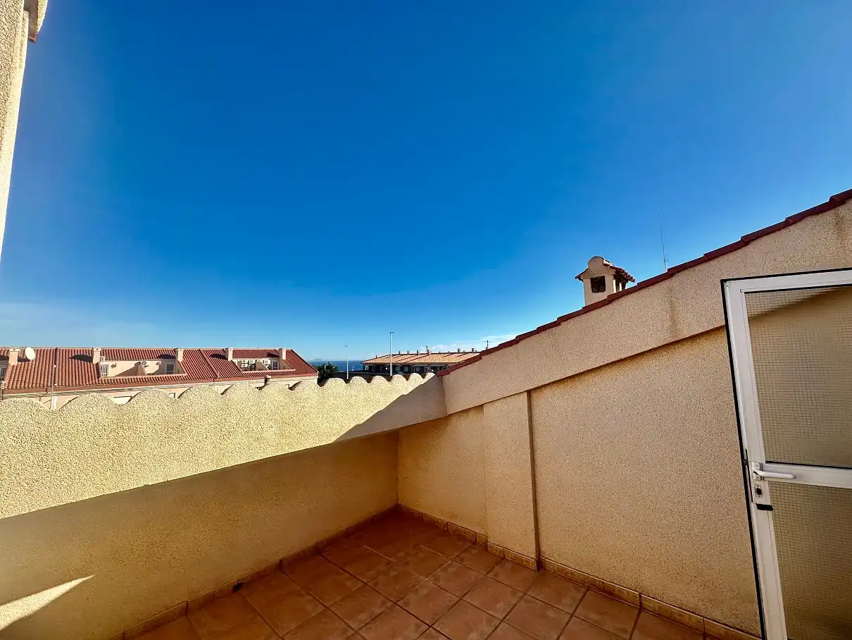 Terrassa de Casa adosada en venda en Santa Pola amb Aire condicionat, Jardí privat i Terrassa