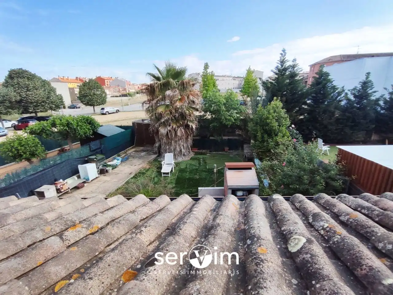Jardí de Casa adosada en venda en Llagostera amb Calefacció, Jardí privat i Terrassa
