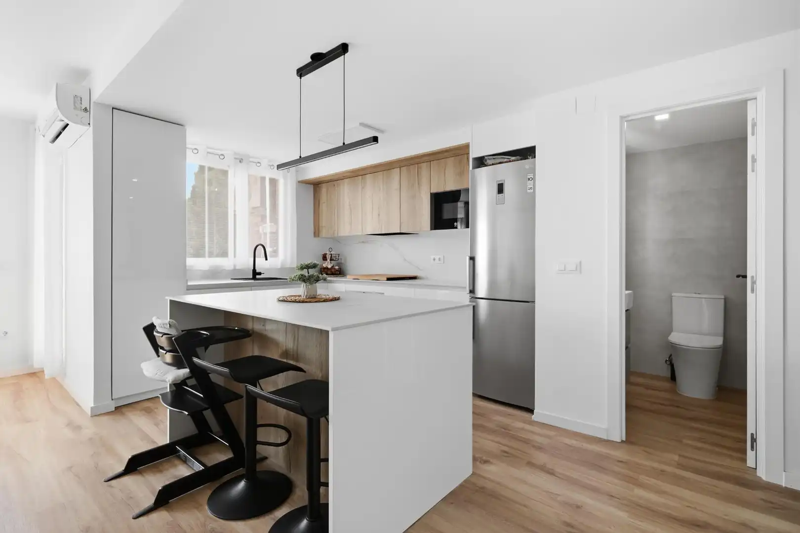 Cocina de Dúplex en venta en Sagunto / Sagunt con Aire acondicionado, Terraza y Trastero