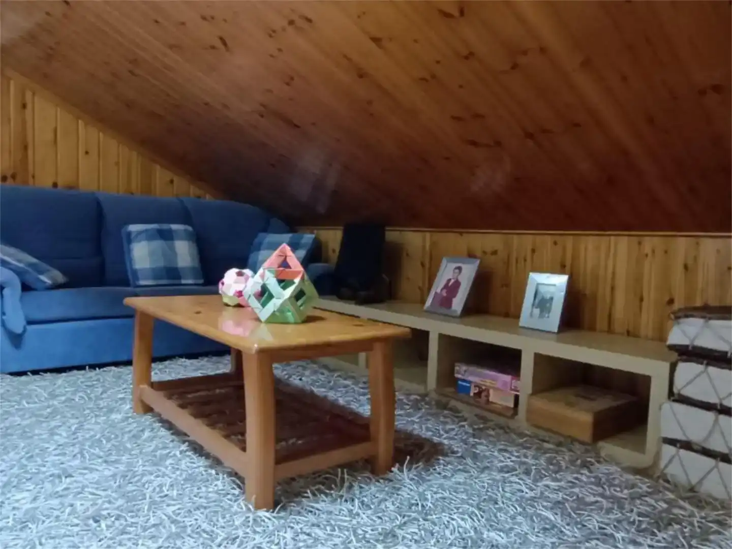 Sala d'estar de Pis en venda en Cercs