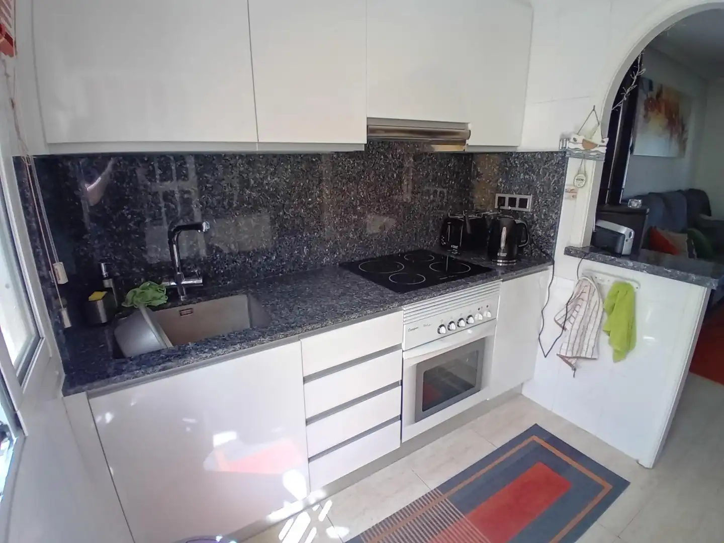 Cocina de Casa adosada en venta en Mazarrón con Aire acondicionado, Trastero y Amueblado