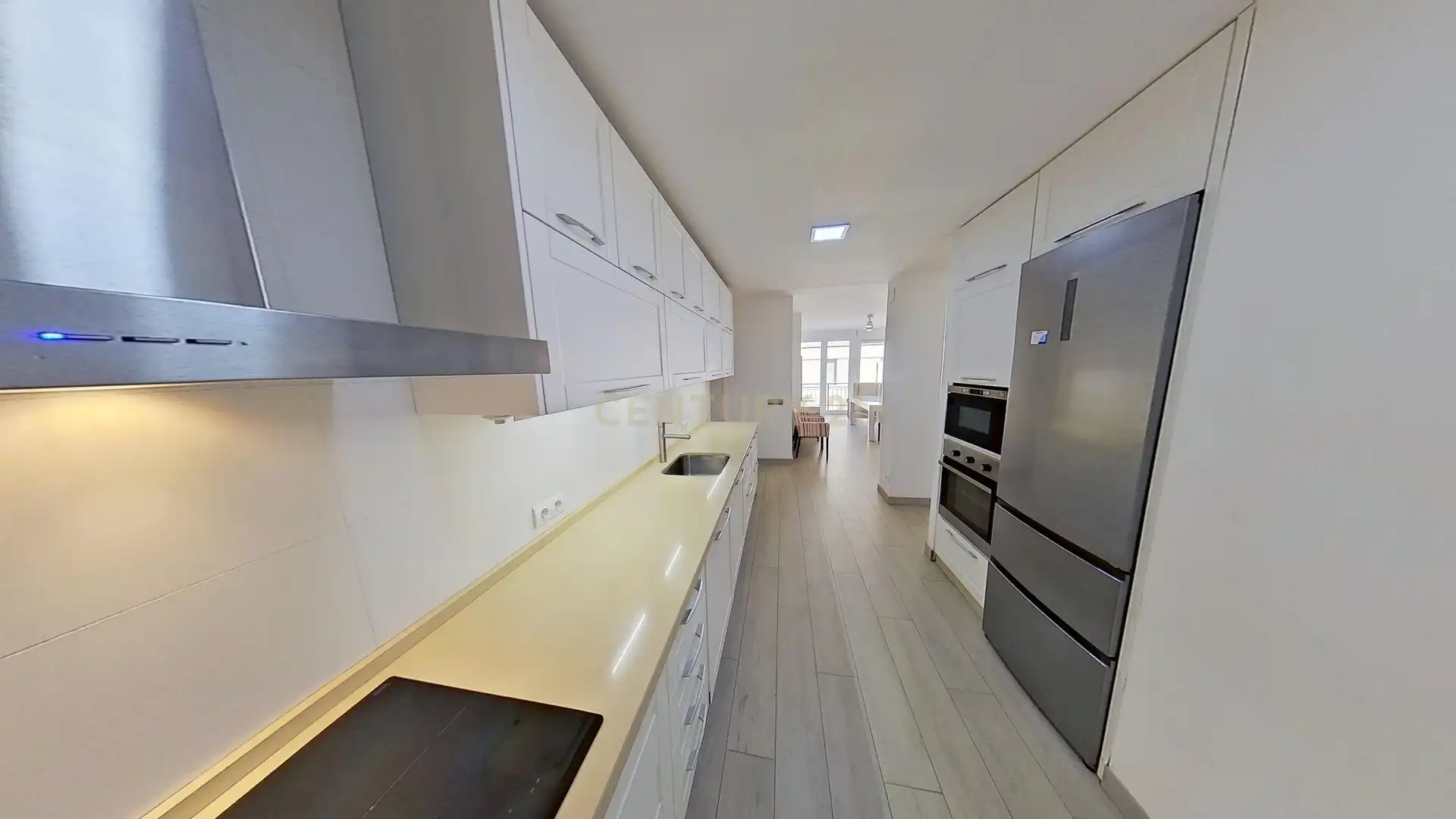 Cocina de Apartamento de alquiler en Málaga con Aire acondicionado, Horno y Lavadora