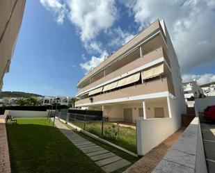 Vista exterior de Àtic en venda en Peñíscola / Peníscola amb Aire condicionat, Terrassa i Piscina